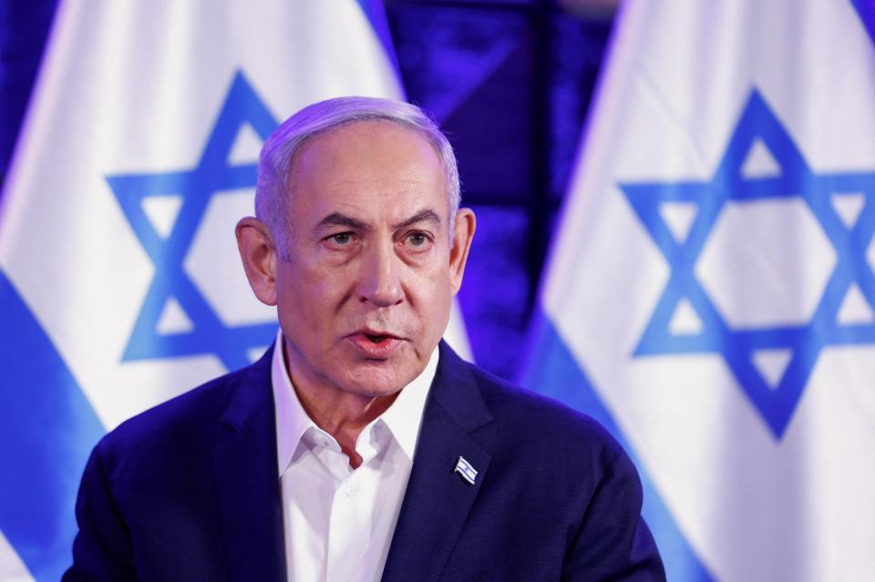 Israeli PM Benjamin Netanyahu describes the Hamas attacks as ‘20 9/11s’ (REUTERS)