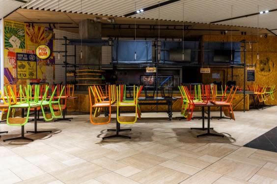 Empty restaurant in Melbourne (Getty Images)