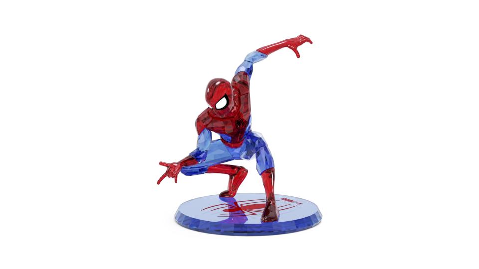Swarovski and Marvel collaborated on jewelry and crystal figurines.