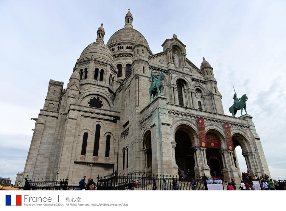 【法國自由行】蒙馬特 聖心堂 & 世界最美的長階 & 狡兔之家