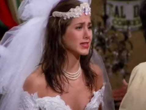 rachel on the first episode of friends