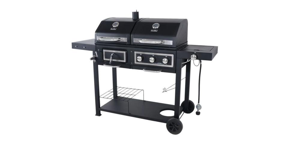 9) Dual Fuel Combination Charcoal/Gas Grill