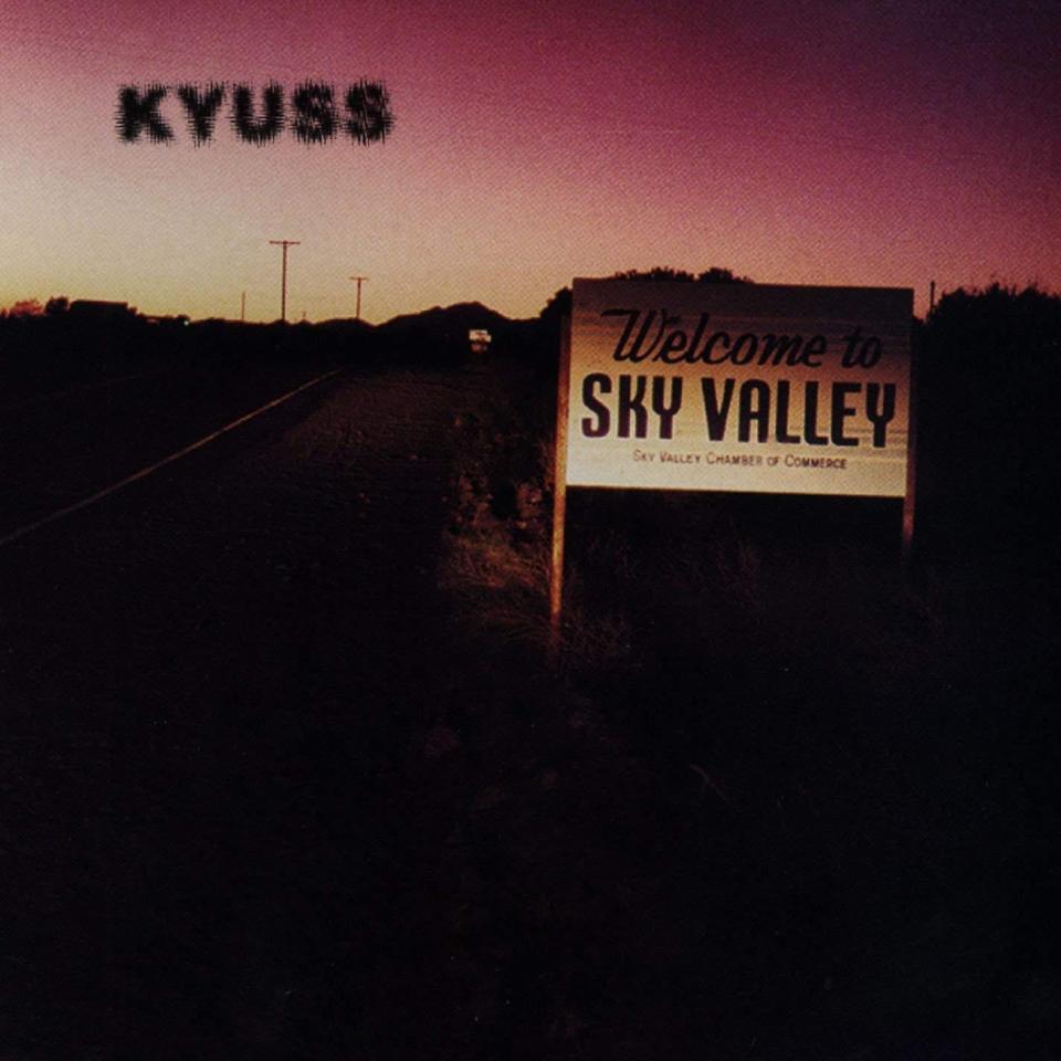 Kyuss' "Welcome to Sky Valley" album cover