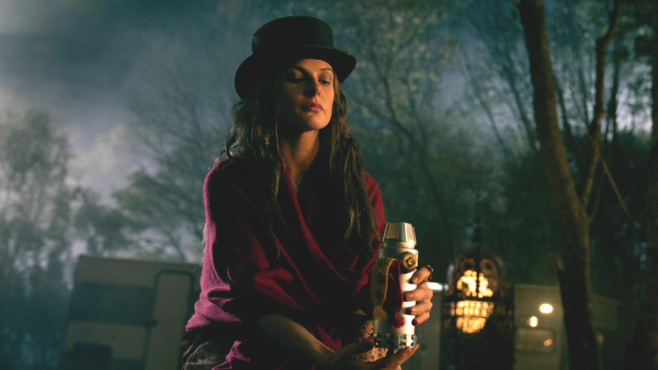 Rebecca Ferguson as villain Rose the Hat in 'Doctor Sleep'. (Credit: Warner Bros)