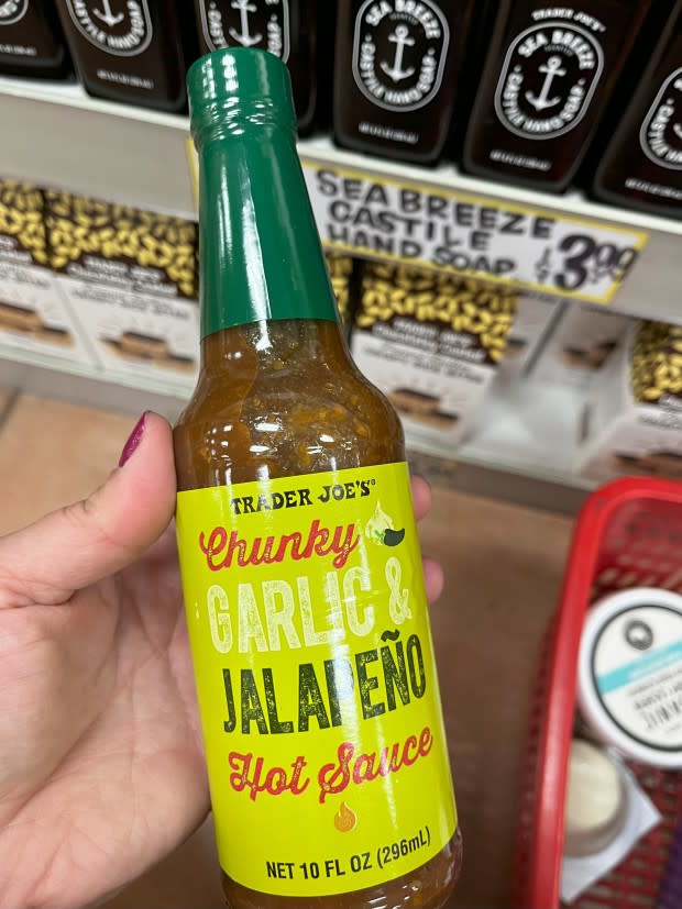 Chunky Garlic & Jalapeno Hot Sauce<p>Courtesy of Jessica Wrubel</p>