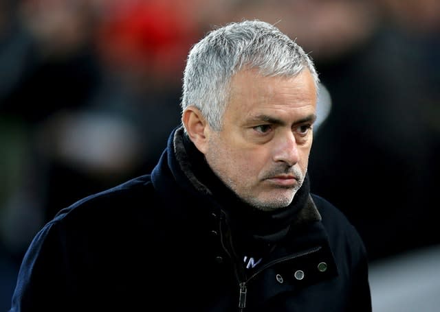 <p>Mourinho’s sixth-placed side are 19 points behind Liverpool and 11 points off fourth position.</p>