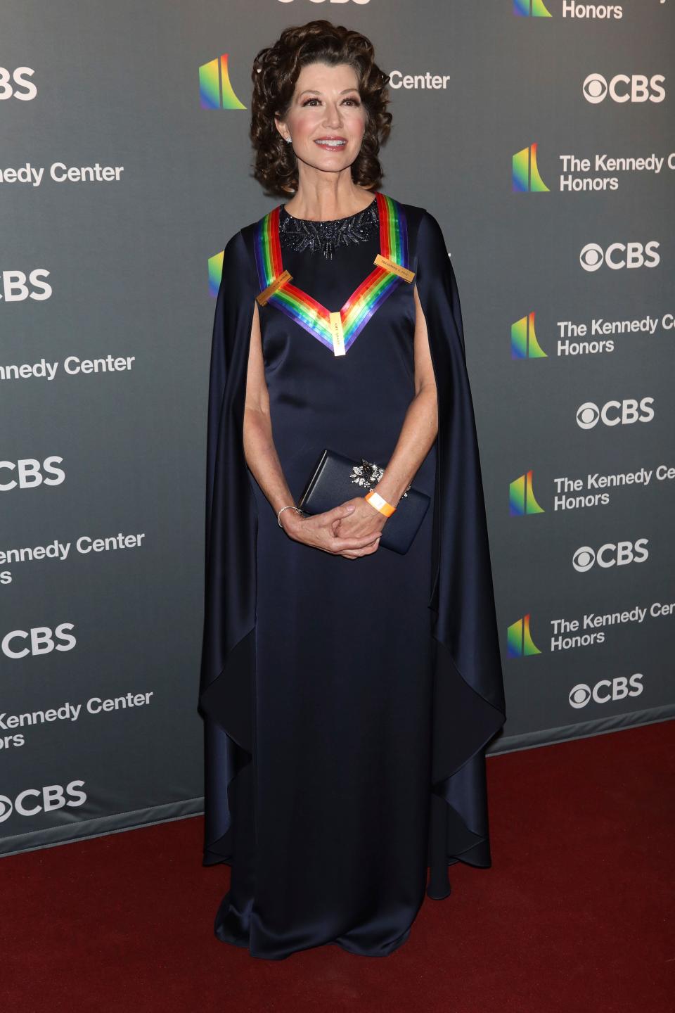 2022 Kennedy Center Honoree Amy Grant arrives at the Kennedy Center Honors on Sunday, Dec. 4, 2022, at The Kennedy Center in Washington.