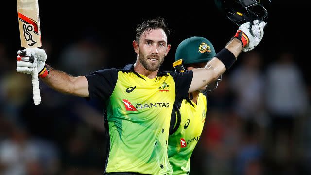 Maxwell made the most of his reprieve. Image: Getty