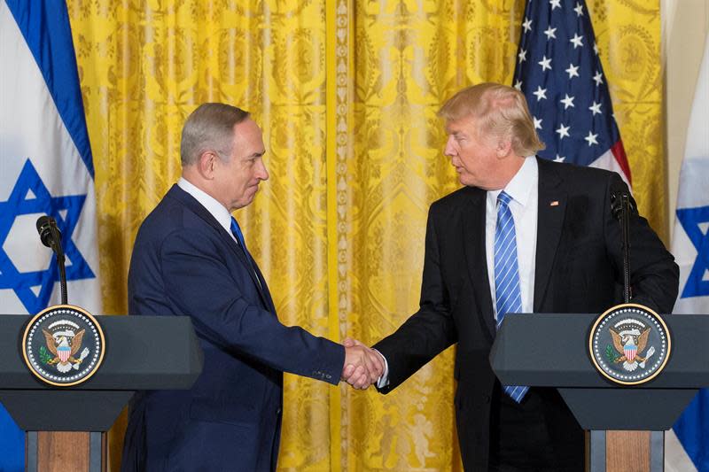 El primer ministro de Israel Benjamin Netanyahu recibirá a Donald Trump. (EFE)