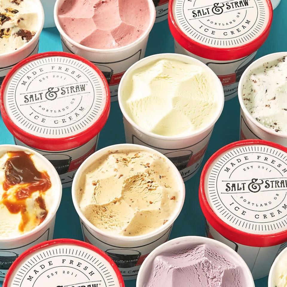 If you haven’t tried the ice cream phenomenon that is Salt & Straw, the cult-status creamery is making it easier than ever with a monthly serving of five new seasonal pints for your scooping and sharing pleasure. The brand also offers <a href="https://saltandstraw.com/collections/pints-club-gift" rel="nofollow noopener" target="_blank" data-ylk="slk:vegan and choose-your-own-adventure" class="link ">vegan and choose-your-own-adventure</a> subscriptions, along with special gifting options for <a href="https://saltandstraw.com/collections/pints-club-gift" rel="nofollow noopener" target="_blank" data-ylk="slk:treating someone special" class="link ">treating someone special</a>. (<em>Psst:</em> It's perfect for virtual and in-person birthday parties.) $65, Salt & Straw. <a href="https://saltandstraw.com/products/pints-club" rel="nofollow noopener" target="_blank" data-ylk="slk:Get it now!" class="link ">Get it now!</a>