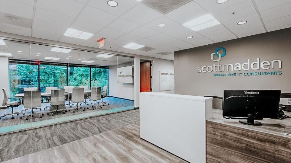 Energy consulting company ScottMadden has operations in three U.S. cities, including this office in Atlanta. The company says there is likely a connection between levels of annual capital spending at nuclear plants and annual performance.