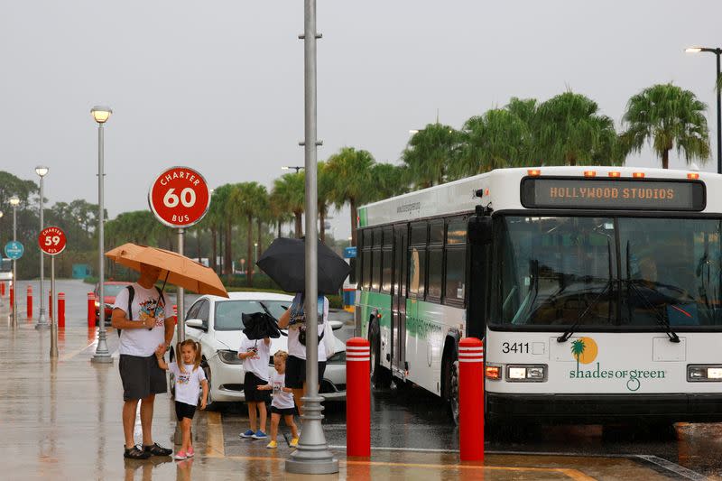 Hurricane Milton approaches, in Florida