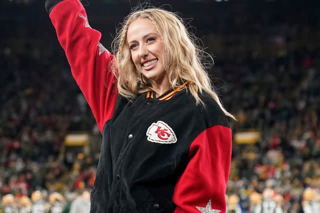 <p>Patrick McDermott/Getty</p> Brittany Mahomes.