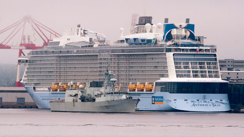 Cruise ship with troubled past arrives in Saint John