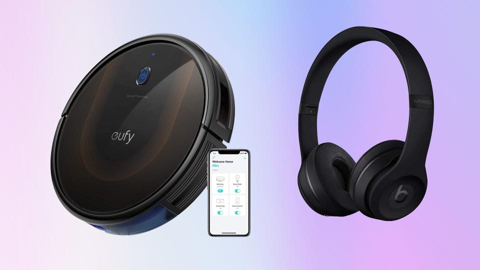 Shop Amazon deals today for big discounts on sleek pieces of tech, from robot vacuums to headphones.