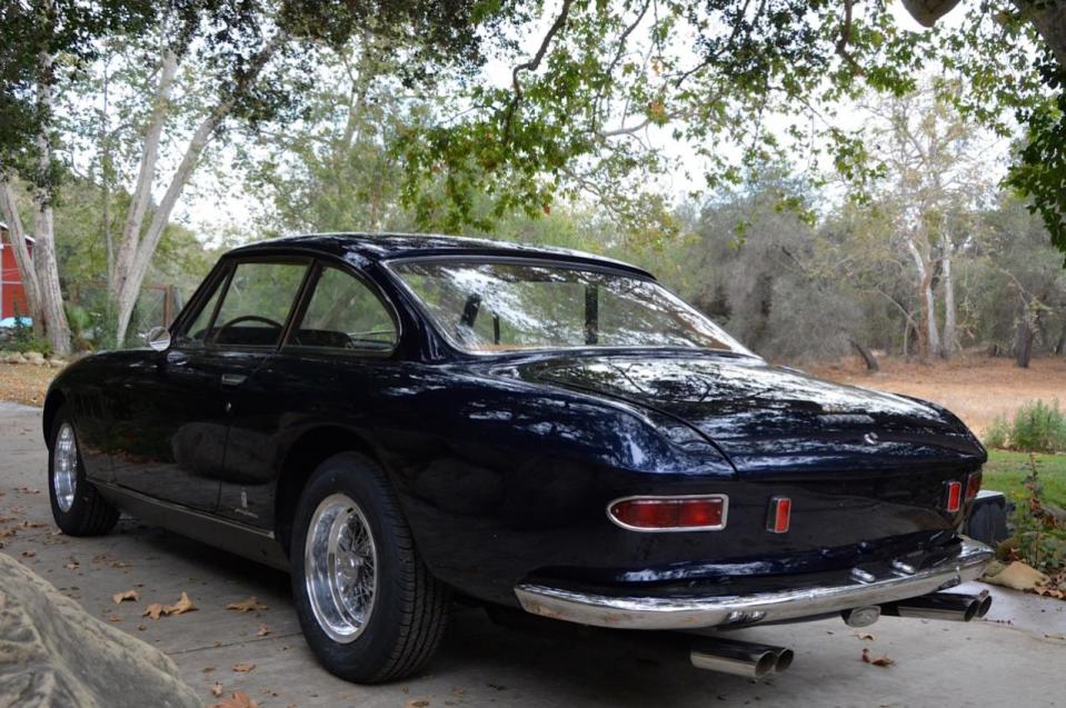 <p>Purchased new through Luigi Chinetti Motors by Houston businessman and New Orleans Saints owner John Mecom, the then-standard 330 GT was shipped back to Italy for its custom nose job. </p>