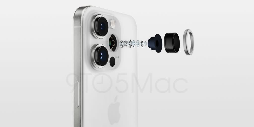  iPhone 15 Pro renders 