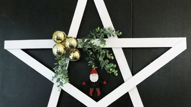christmas star door decorations