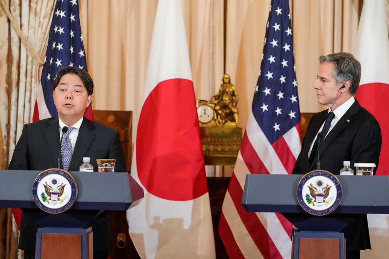 U.S. Secretary of State Blinken and Defense Secretary Austin host 2023 U.S.-Japan Security Consultative Committee meeting at the State Department in Washington