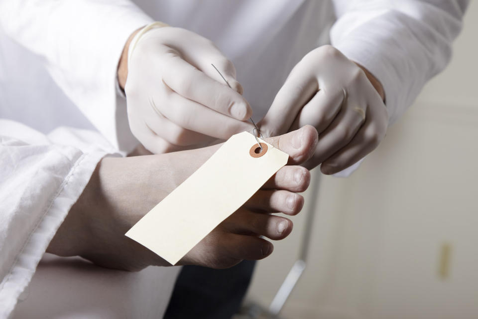 embalmer working