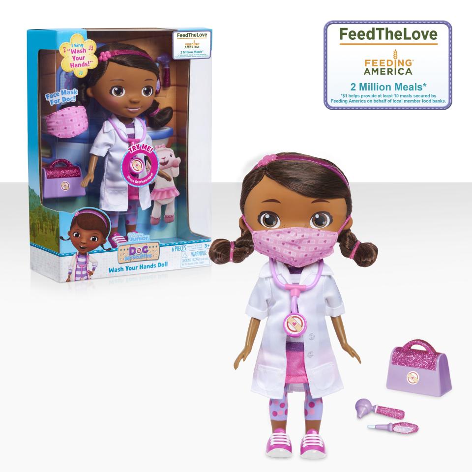 7) Disney Junior Doc McStuffins Wash Your Hands Singing Doll