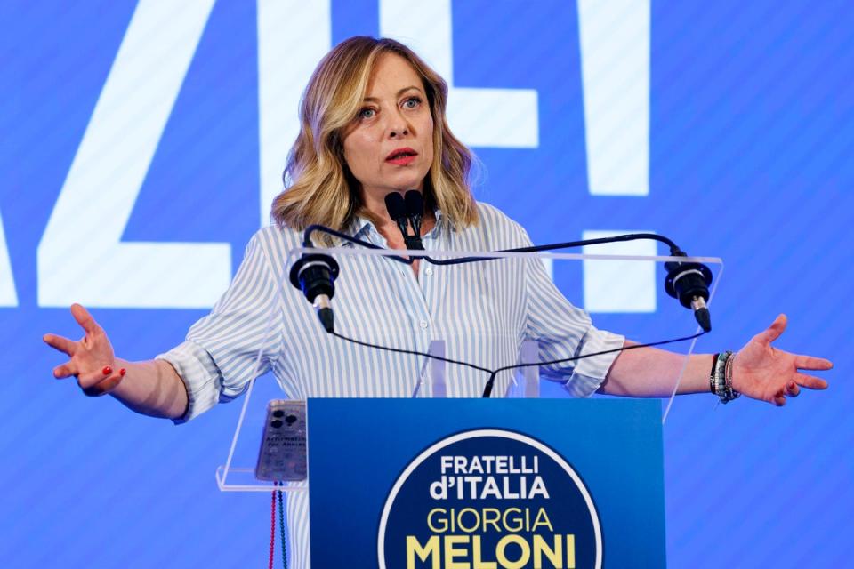 Italy is led by Giorgia Meloni, of the Brothers of Italy party, which won power in 2022 (LaPresse)