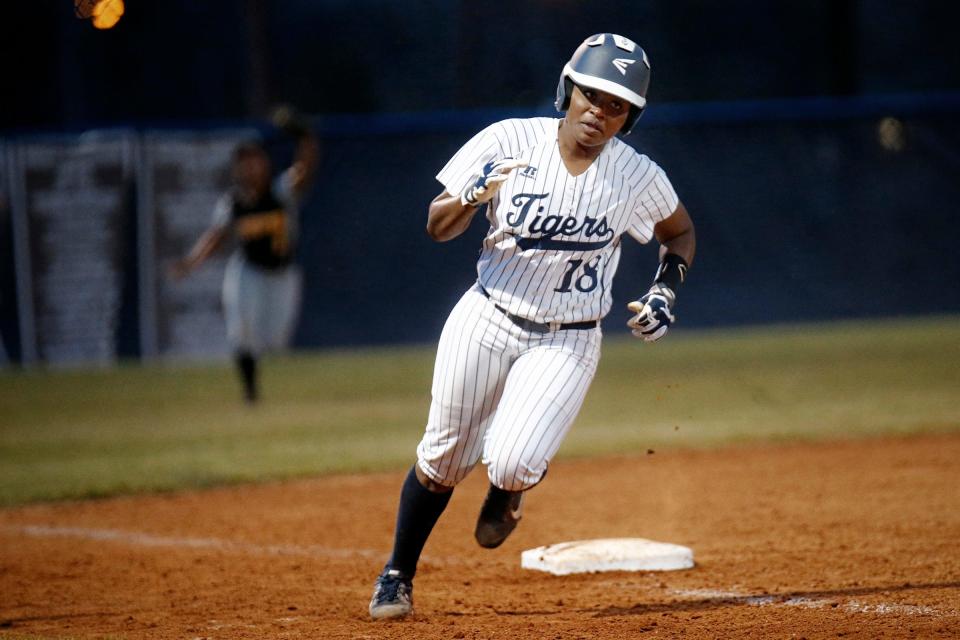 Preseason All-SWAC First Team selection Kelsey Smith leads the way for the 2019 Jackson State softball team.