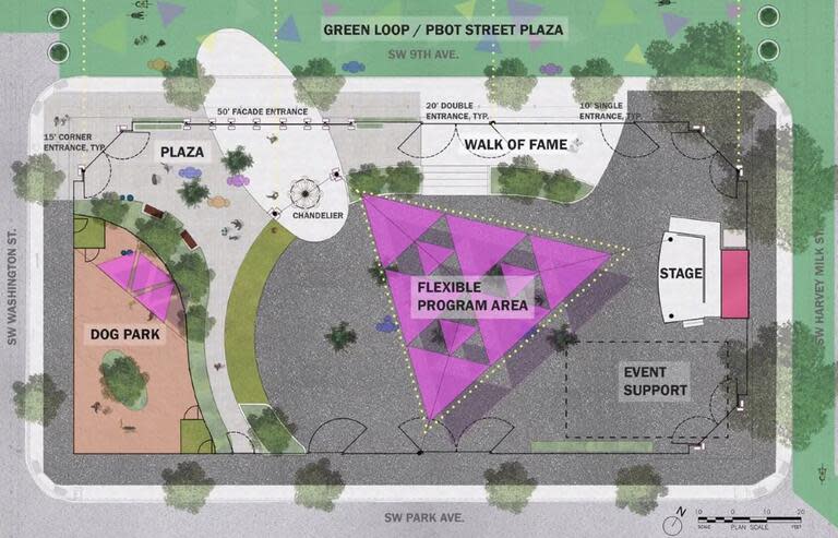 Darcelle XV Plaza design overview