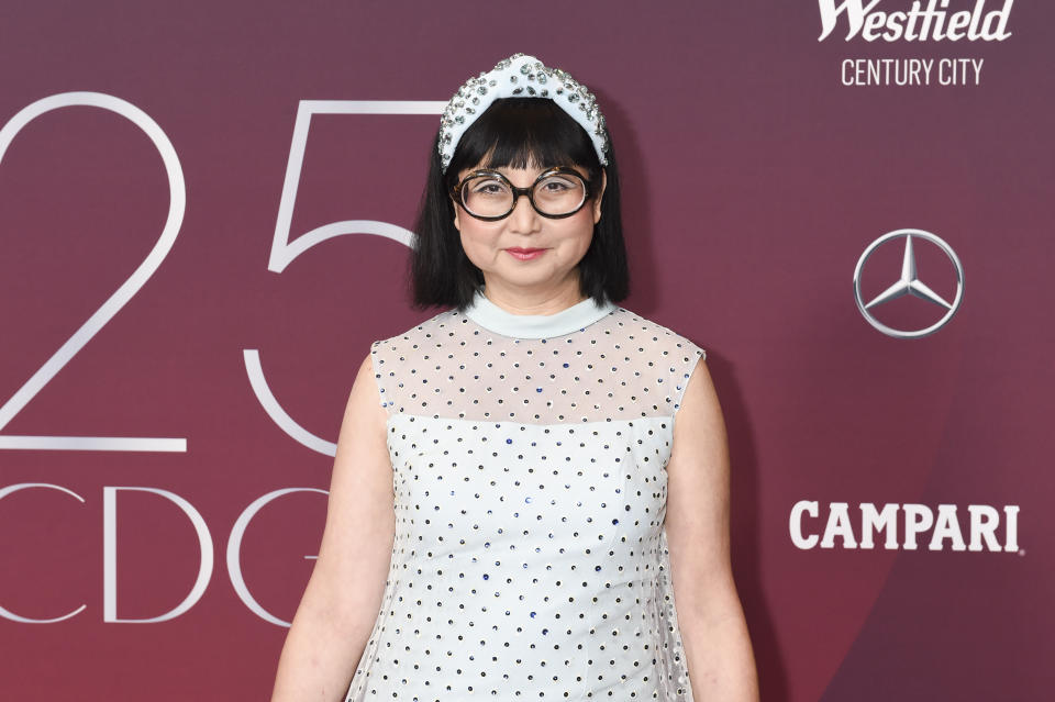 Shirley Kurata at the 25th Costume Designers Guild Awards held at the Fairmont Century Plaza on February 27, 2023 in Los Angeles, California.