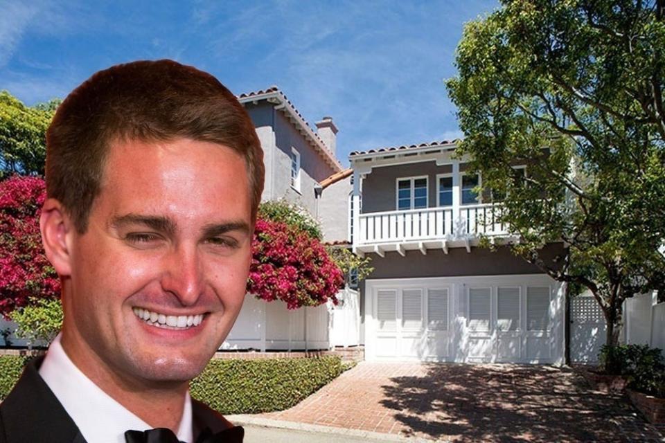 evan spiegel house