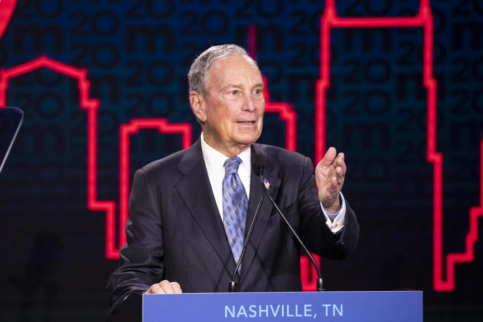 El magnate y exalcalde de Nueva York, Michael Bloomberg ha avanzado a grandes zancadas en el proceso primario y es ya el #2 en las preferencias rumbo a la nominación presidencial del Partido Demócrata. (Getty Images)