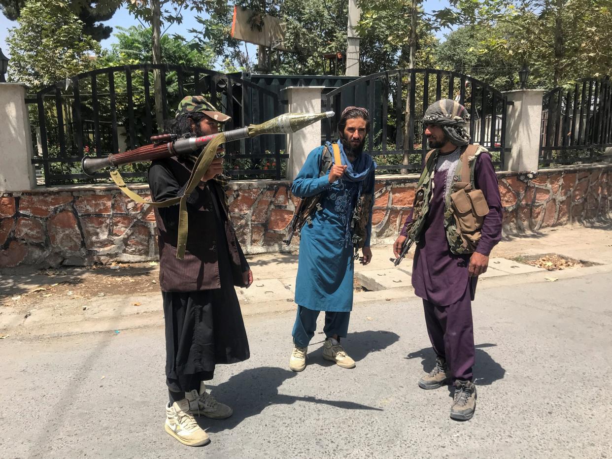 Taliban fighters