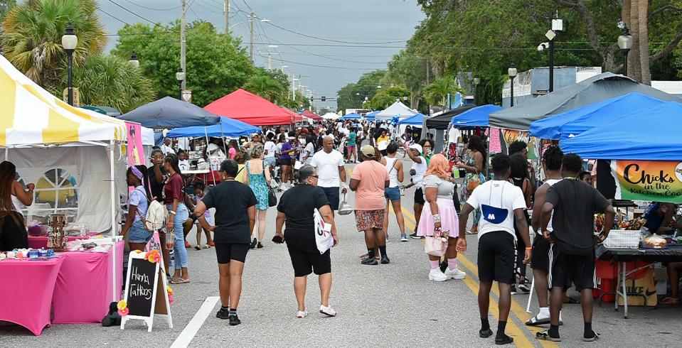 Newtown's Juneteenth celebration, picture here in 2022, returns Saturday.