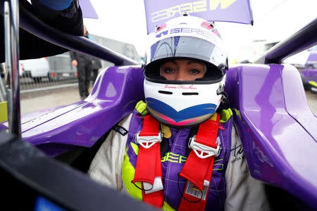 Motorsport - W Series - Hockenheim, Germany - May 4, 2019 Britain's Jessica Hawkins during qualifying REUTERS/Kai Pfaffenbach