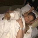 <p>Meanwhile, Cannon’s ex was enjoying “spa night” with their twins. “Even #chacha gets pampered tonight,” the blinged-out diva noted. (Photo: <a rel="nofollow noopener" href="https://www.instagram.com/p/BTxy3oiDZfg/" target="_blank" data-ylk="slk:Mariah Carey via Instagram;elm:context_link;itc:0;sec:content-canvas" class="link ">Mariah Carey via Instagram</a>) </p>