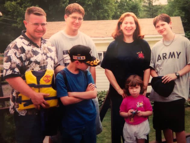 Kyle Raymond Fitzpatrick (far right) with his family. (Photo: Courtesy of Kyle Raymond Fitzpatrick)