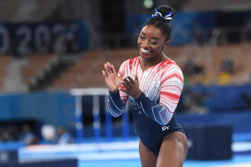 Simone Biles at Tokyo Olympics 2020