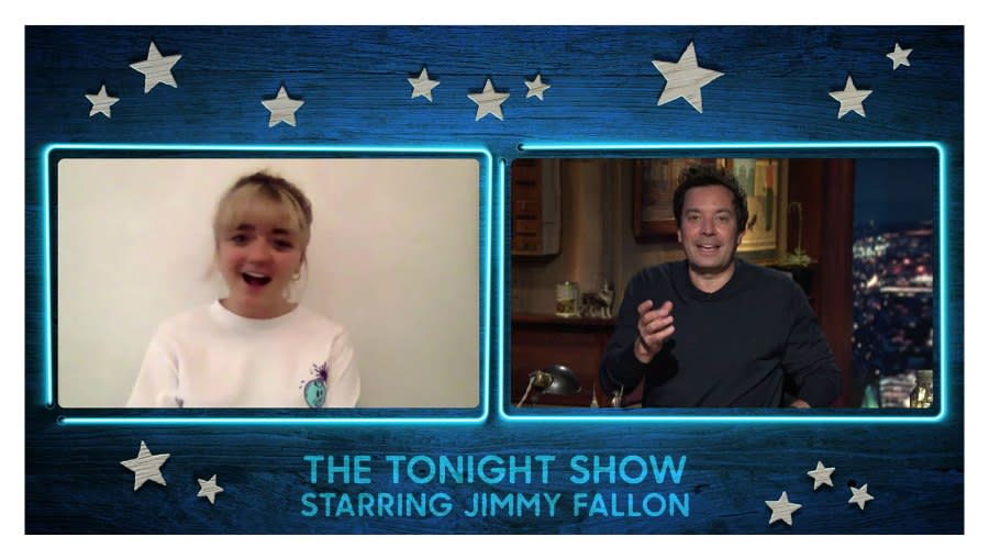 Maisie Williams Jimmy Fallon Game of Thrones Ending