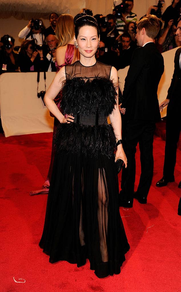 Lucy Liu TheMET Gala