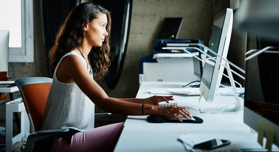 Upgrade your home office and finally invest in a comfy office chair. (Getty Images)