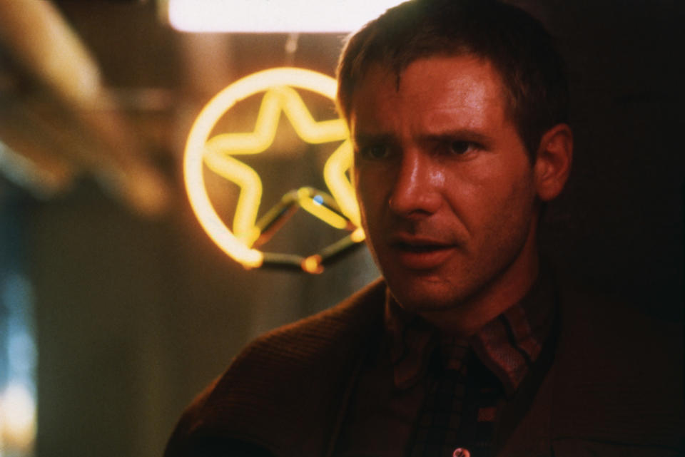 Rick Deckard in "Blade Runner"