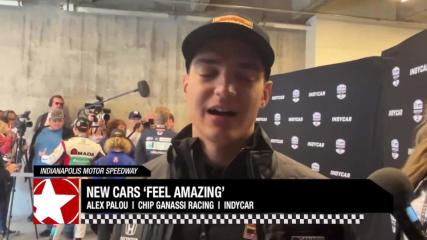 IndyCar's Alex Palou: New cars 'feel amazing'