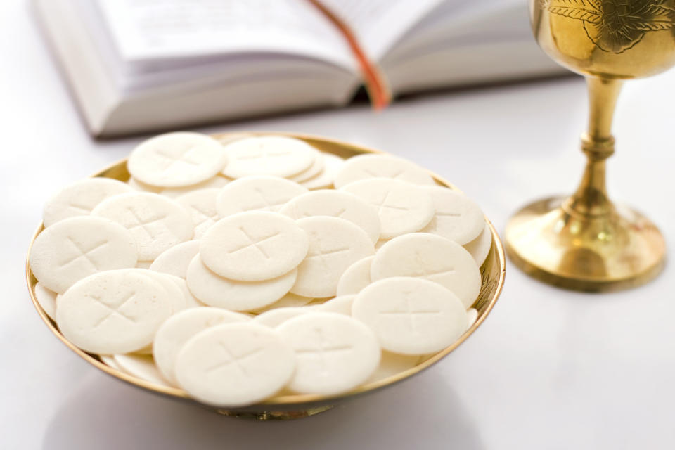 tray of the wafers