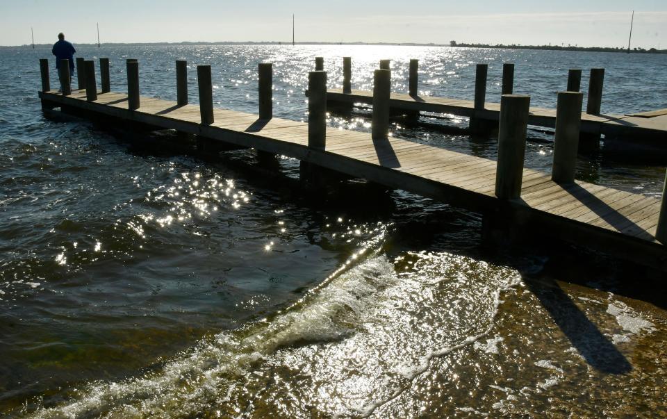  Fishing the Indian River Lagoon on a sunny weekday morning at the Port St. John Boat Ramp, just south of the Fay Blvd. intersection.