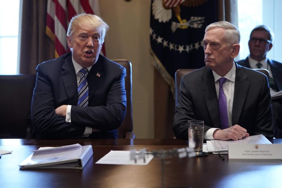 President Donald Trumpclashed with Defense Secretary James Mattis during Mattis tenure.