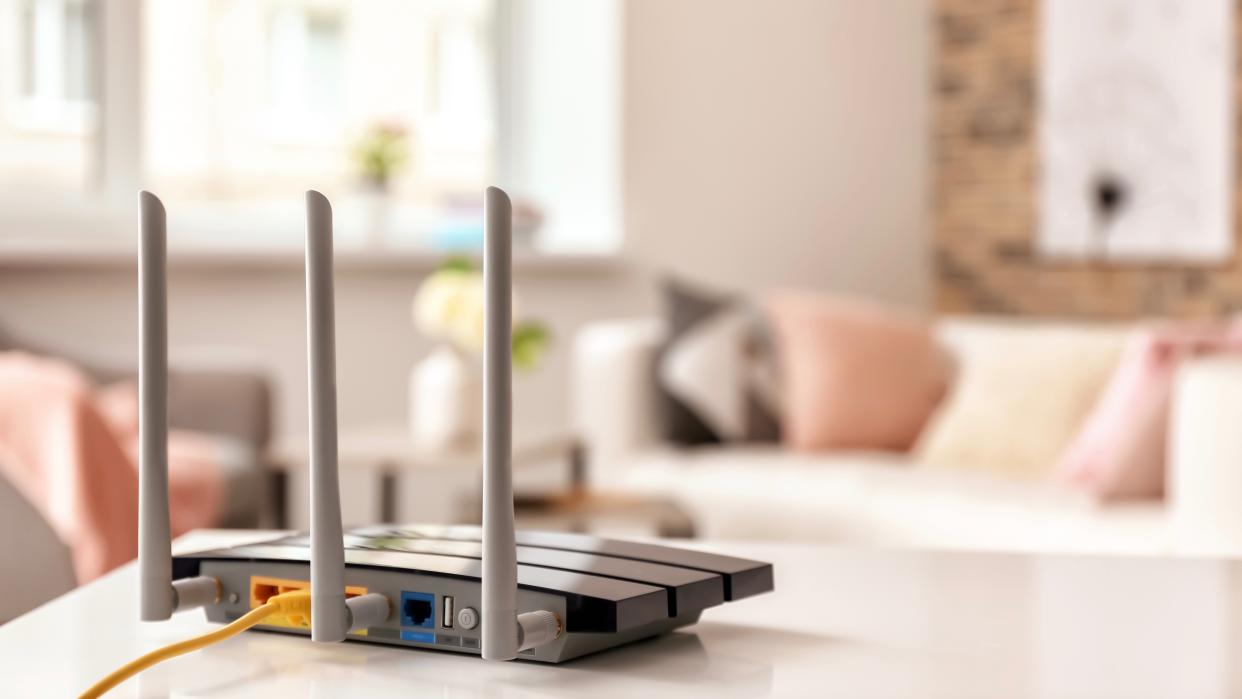  Wi-Fi modem in home 