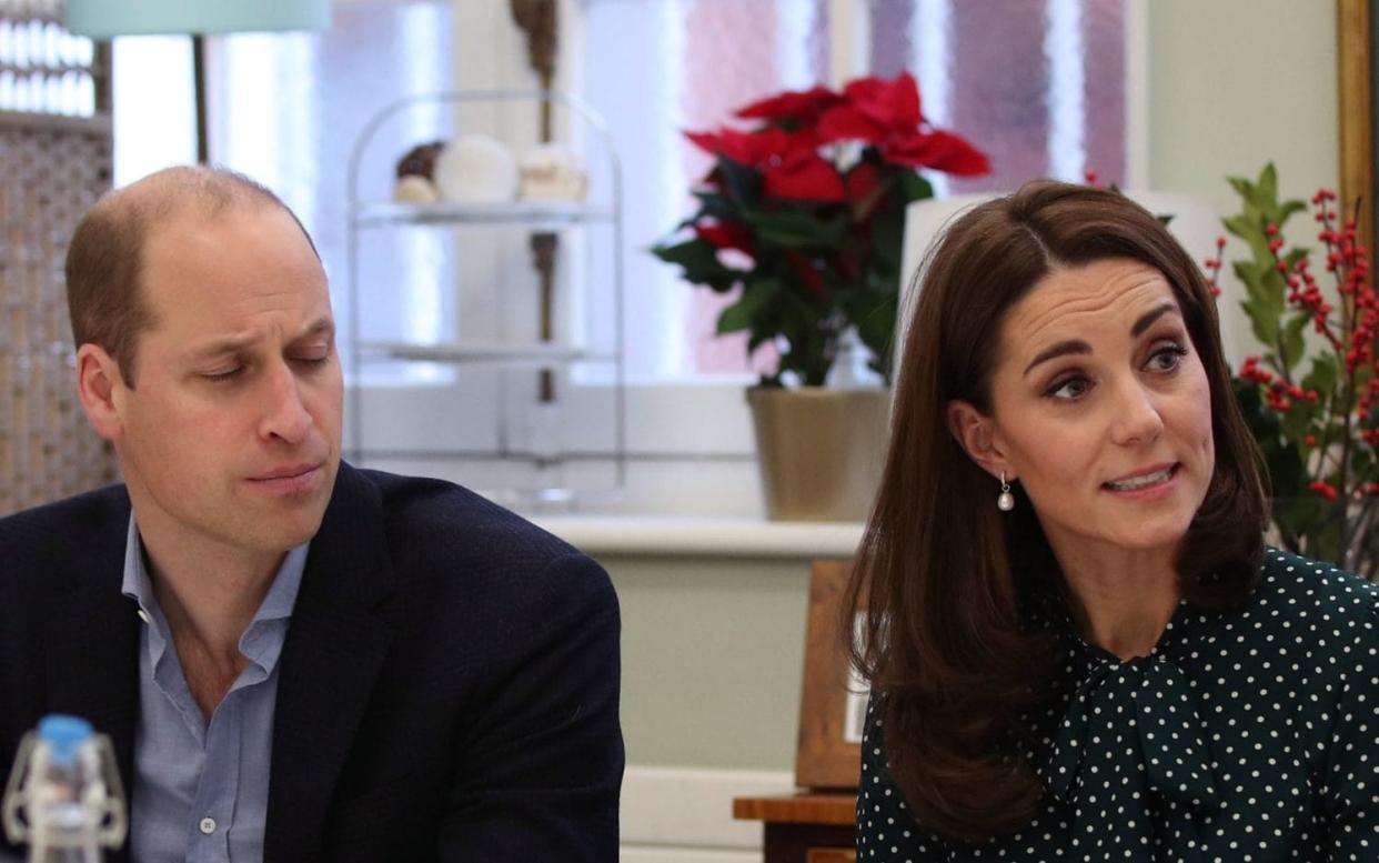 The Duke and Duchess of Cambridge visit The Passage - PA