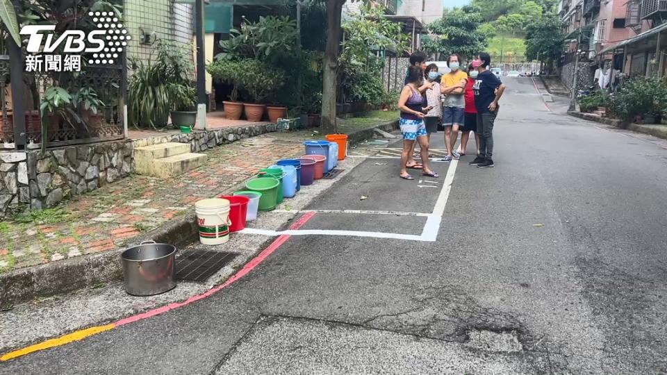 氣象局資料顯示未來2週基隆地區的降雨機率不大，當地水情恐持續吃緊。（圖／TVBS）