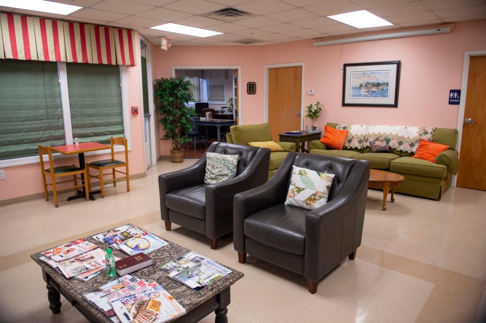 The Lydia Project house on Interstate Parkway in Augusta offers a place to stay for people who live out of the area and need to receive cancer treatment from a local provider.