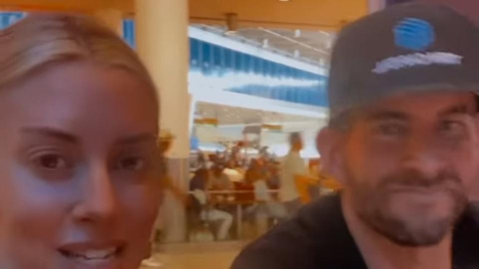 Tarek El Moussa and Heather Rae El Moussa Travel Day